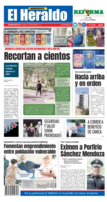 El Heraldo de Aguascalientes - 2 Sep 2022