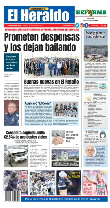 El Heraldo de Aguascalientes - 3 Sep 2022
