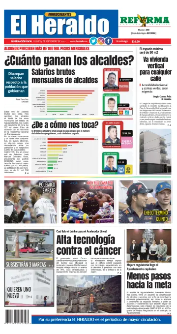 El Heraldo de Aguascalientes - 5 Sep 2022