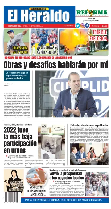 El Heraldo de Aguascalientes - 22 Sep 2022