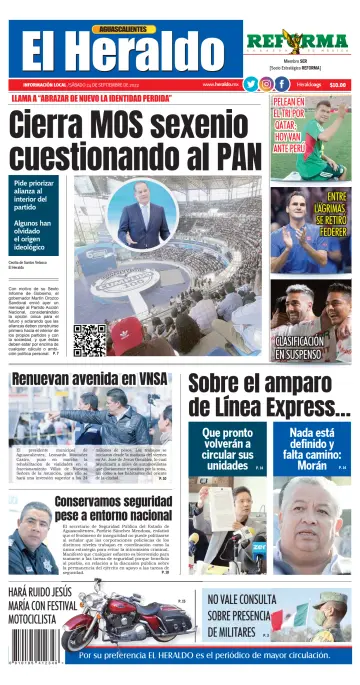 El Heraldo de Aguascalientes - 24 Sep 2022