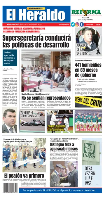 El Heraldo de Aguascalientes - 28 Sep 2022