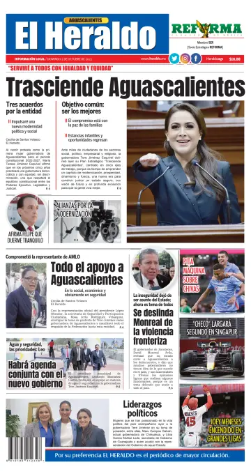 El Heraldo de Aguascalientes - 2 Oct 2022
