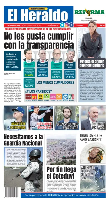 El Heraldo de Aguascalientes - 5 Oct 2022