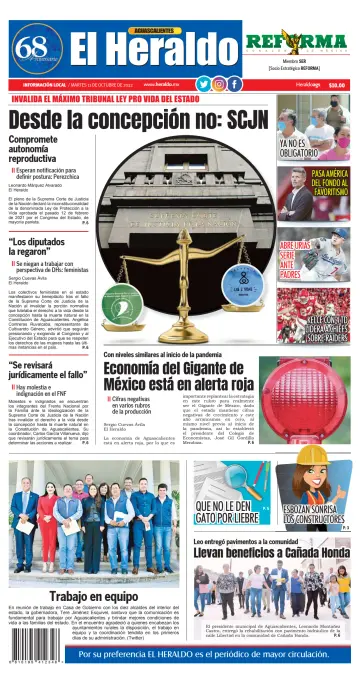 El Heraldo de Aguascalientes - 11 Oct 2022