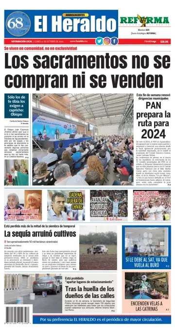 El Heraldo de Aguascalientes - 17 Oct 2022