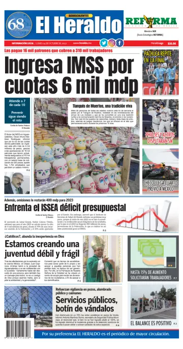 El Heraldo de Aguascalientes - 24 Oct 2022