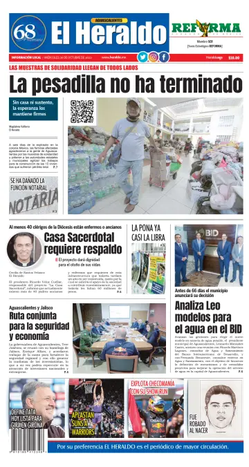 El Heraldo de Aguascalientes - 26 Oct 2022