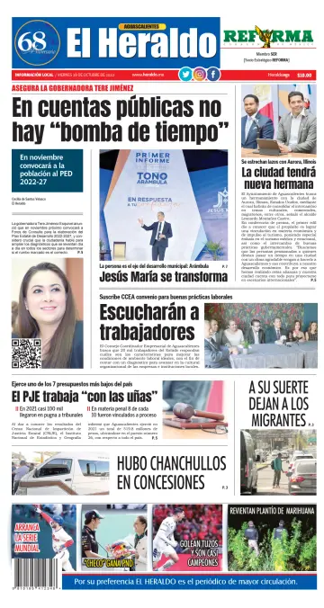 El Heraldo de Aguascalientes - 28 Oct 2022
