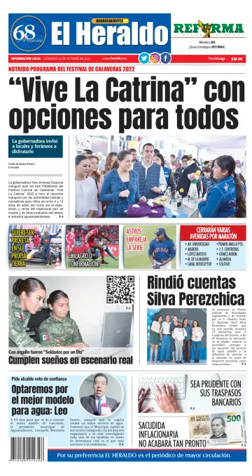 El Heraldo de Aguascalientes - 30 Oct 2022