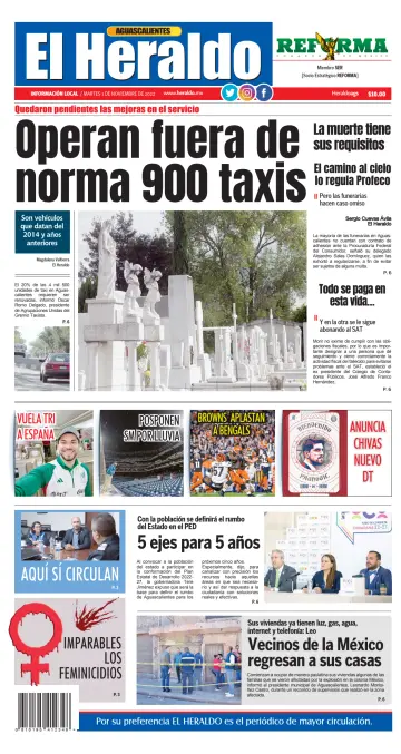 El Heraldo de Aguascalientes - 1 Nov 2022