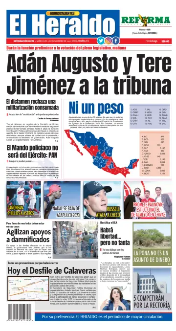 El Heraldo de Aguascalientes - 2 Nov 2022