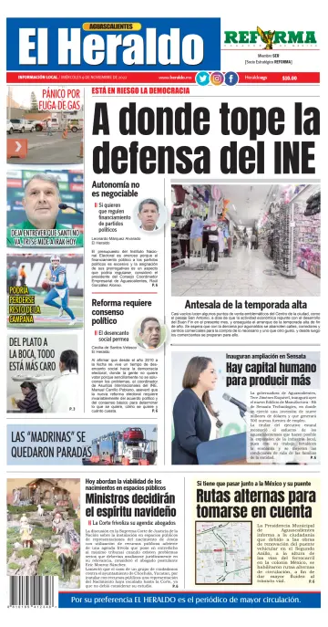 El Heraldo de Aguascalientes - 9 Nov 2022