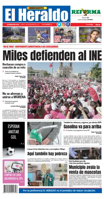 El Heraldo de Aguascalientes - 14 Nov 2022