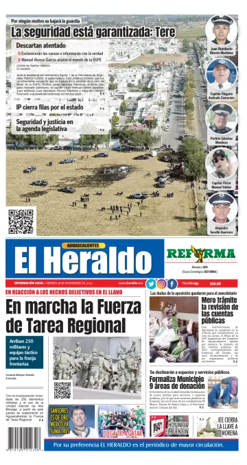 El Heraldo de Aguascalientes - 18 Nov 2022