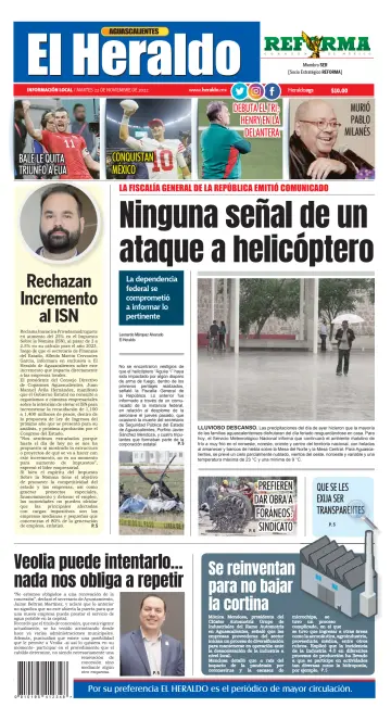 El Heraldo de Aguascalientes - 22 Nov 2022