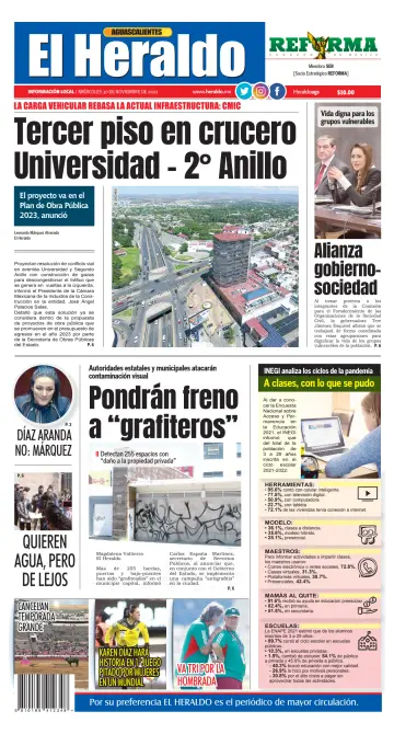 El Heraldo de Aguascalientes - 30 Nov 2022