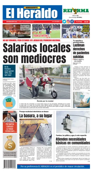El Heraldo de Aguascalientes - 5 Dec 2022