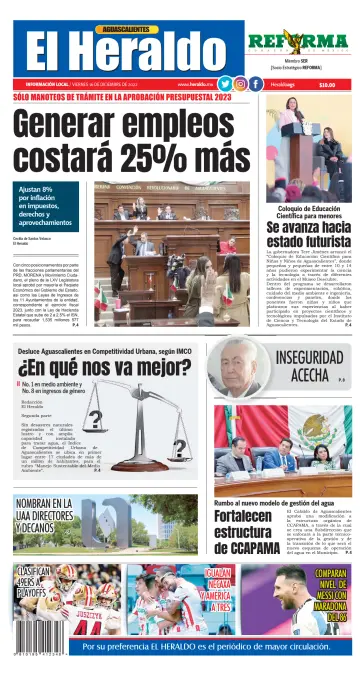 El Heraldo de Aguascalientes - 16 Dec 2022