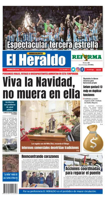 El Heraldo de Aguascalientes - 19 Dec 2022