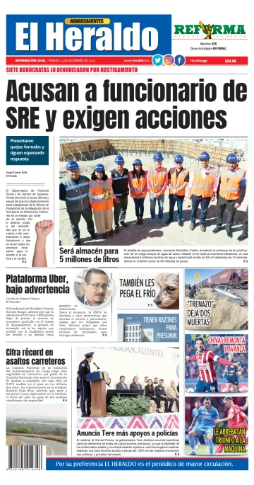 El Heraldo de Aguascalientes - 23 Dec 2022