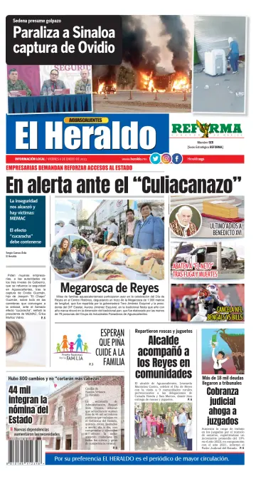 El Heraldo de Aguascalientes - 6 Jan 2023