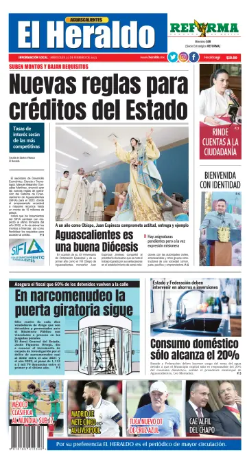El Heraldo de Aguascalientes - 22 Feb 2023
