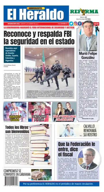 El Heraldo de Aguascalientes - 25 Feb 2023