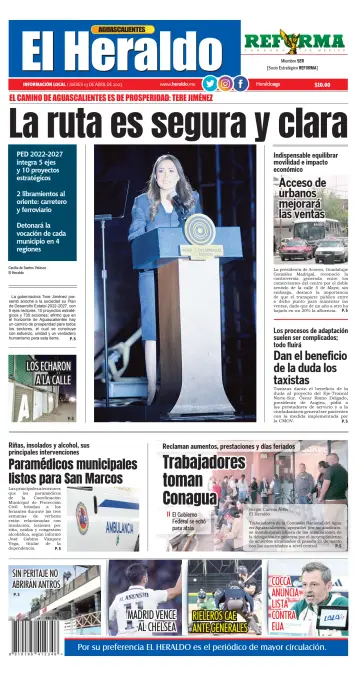 El Heraldo de Aguascalientes - 13 Apr 2023