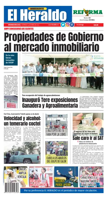 El Heraldo de Aguascalientes - 23 Apr 2023