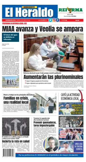 El Heraldo de Aguascalientes - 28 Apr 2023
