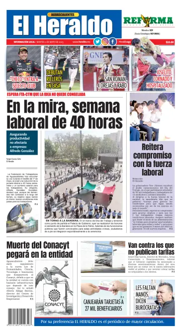El Heraldo de Aguascalientes - 2 May 2023