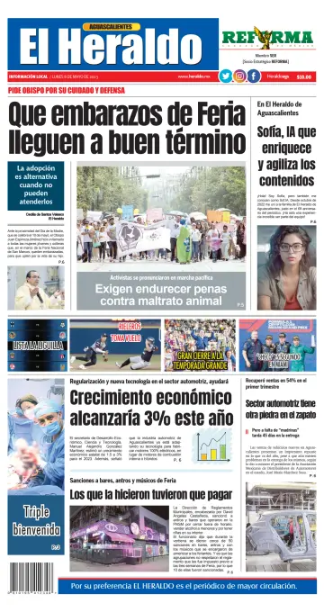 El Heraldo de Aguascalientes - 8 May 2023