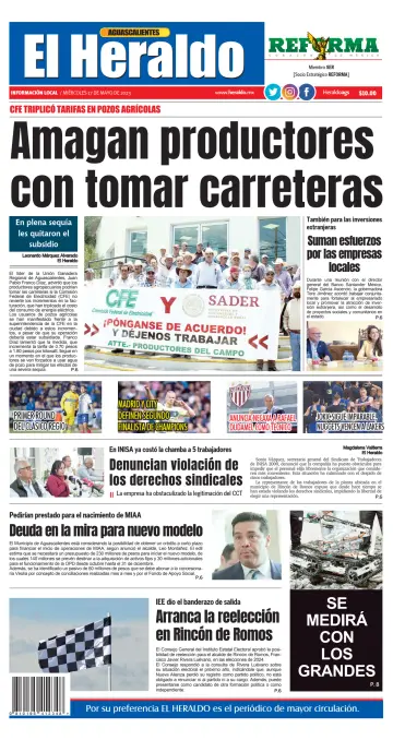 El Heraldo de Aguascalientes - 17 May 2023