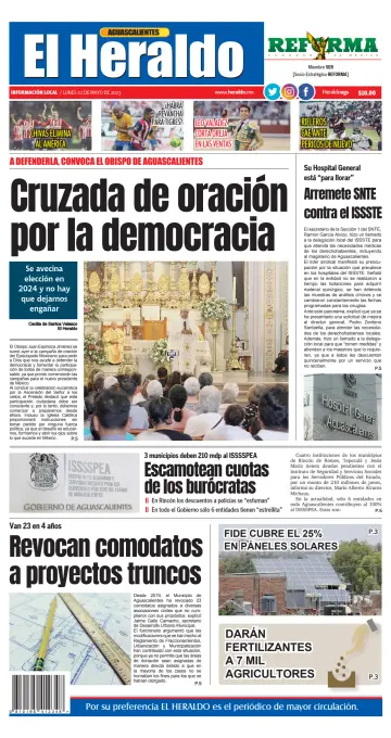El Heraldo de Aguascalientes - 22 May 2023