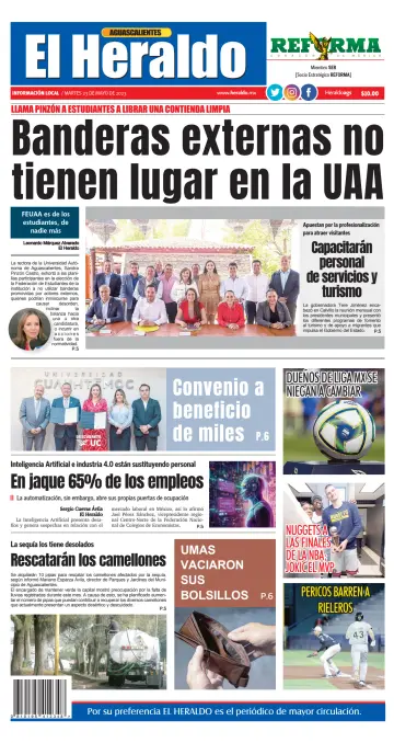El Heraldo de Aguascalientes - 23 May 2023