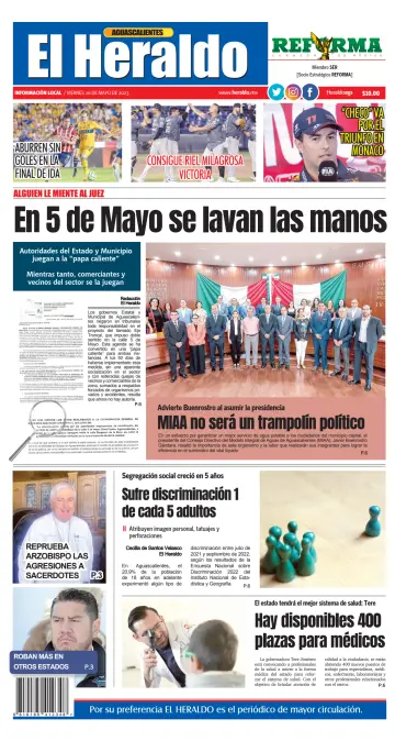 El Heraldo de Aguascalientes - 26 May 2023