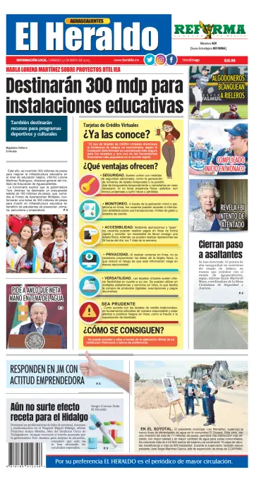El Heraldo de Aguascalientes - 27 May 2023