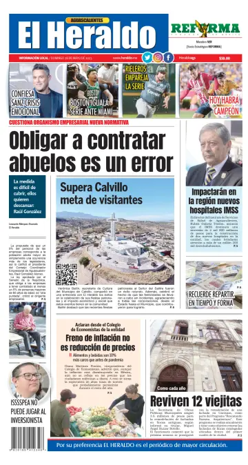 El Heraldo de Aguascalientes - 28 May 2023