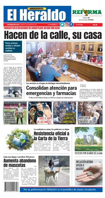 El Heraldo de Aguascalientes - 13 Jun 2023