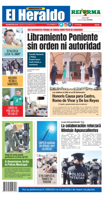 El Heraldo de Aguascalientes - 20 Jun 2023