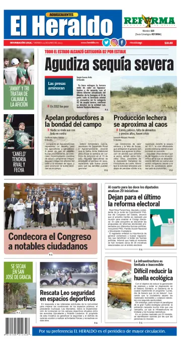 El Heraldo de Aguascalientes - 23 Jun 2023