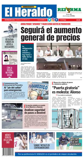 El Heraldo de Aguascalientes - 25 Jun 2023