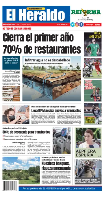El Heraldo de Aguascalientes - 3 Jul 2023