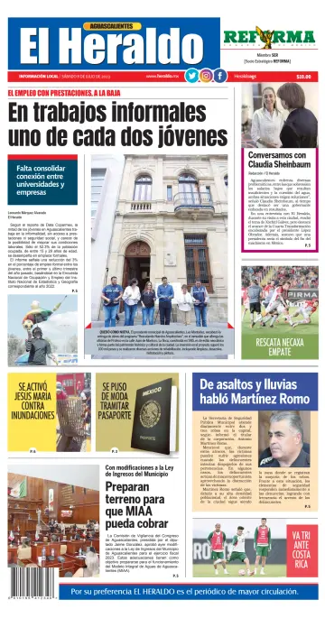 El Heraldo de Aguascalientes - 8 Jul 2023