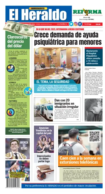 El Heraldo de Aguascalientes - 28 Jul 2023