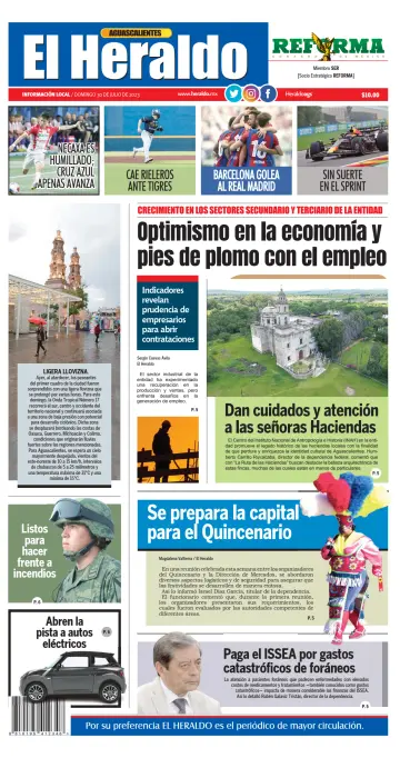 El Heraldo de Aguascalientes - 30 Jul 2023