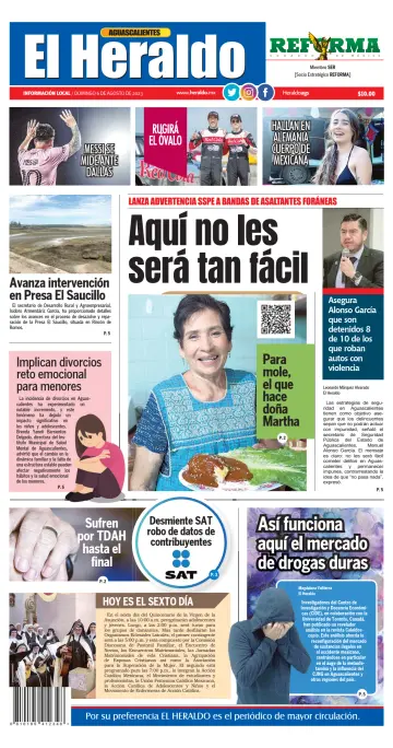 El Heraldo de Aguascalientes - 6 Aug 2023