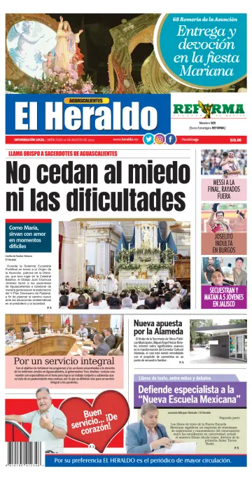 El Heraldo de Aguascalientes - 16 Aug 2023
