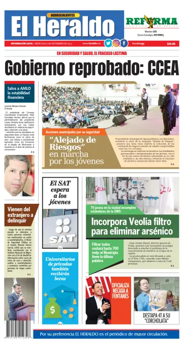 El Heraldo de Aguascalientes - 6 Sep 2023